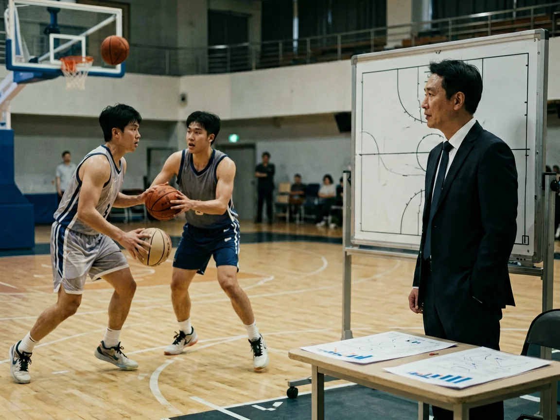 体育赛场准备,老帅