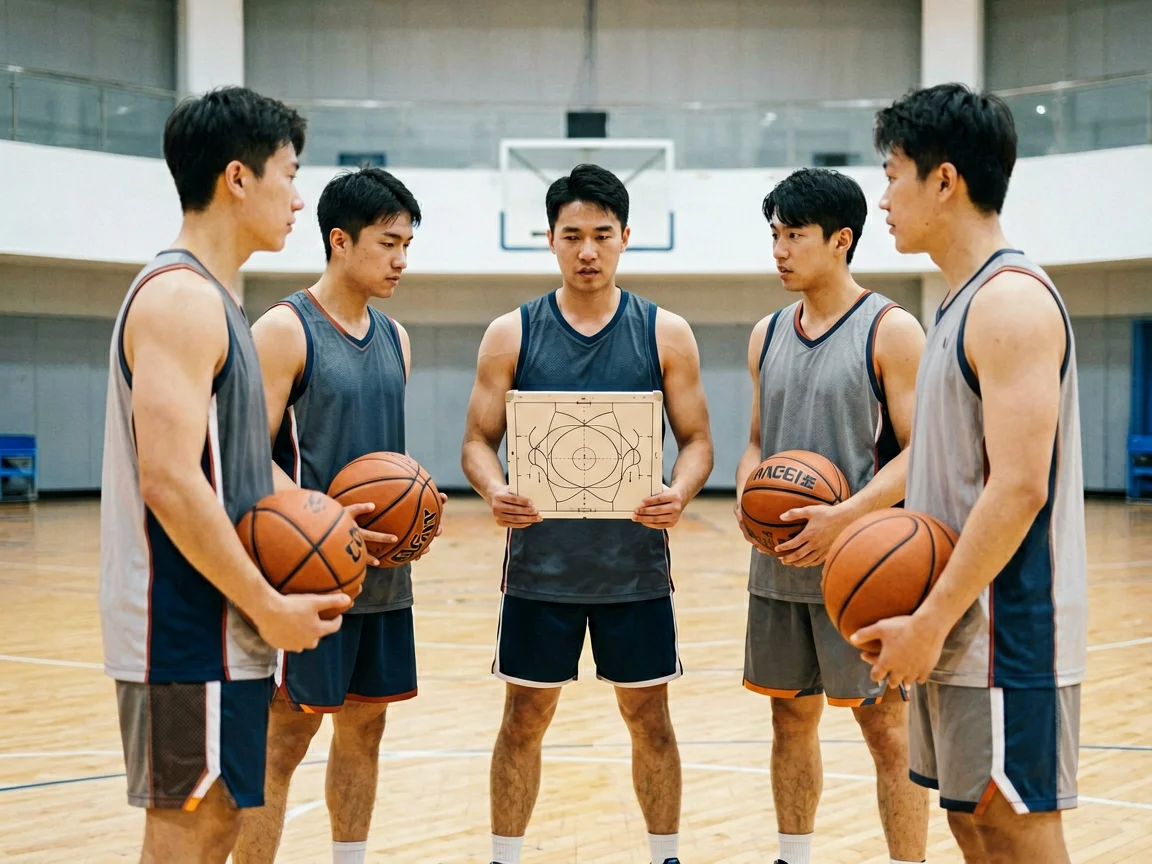 篮球赛前热身,新疆广汇